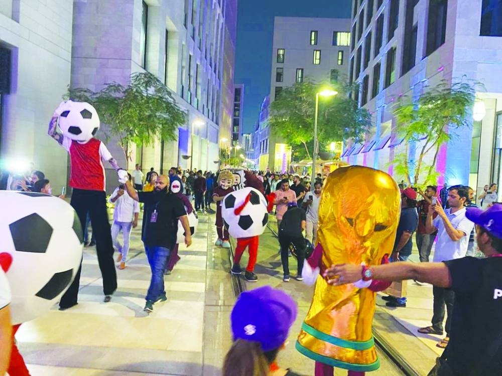 Each zone hosts engaging activities and exhibitions honouring various artistes and athletes.