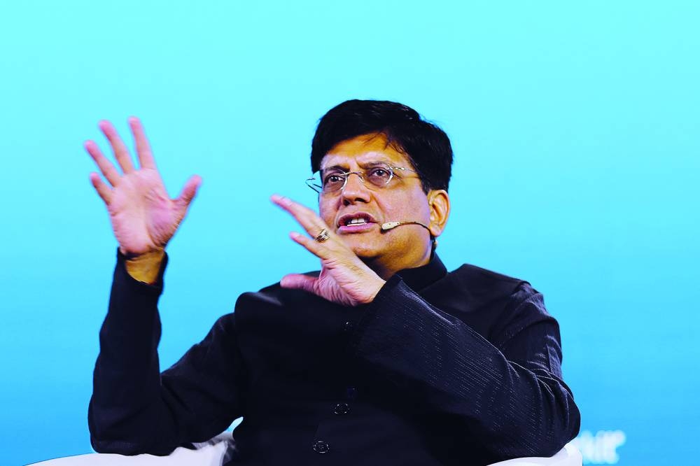 India's Trade Minister Piyush Goyal.