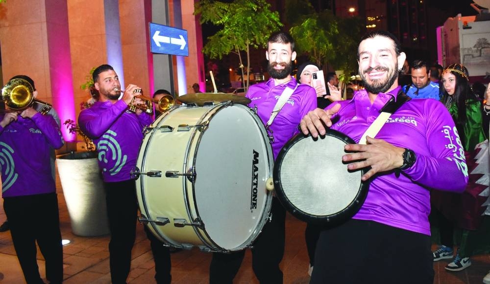 Festivities at Msheireb Downtown Doha. PICTURE: Thajudheen
