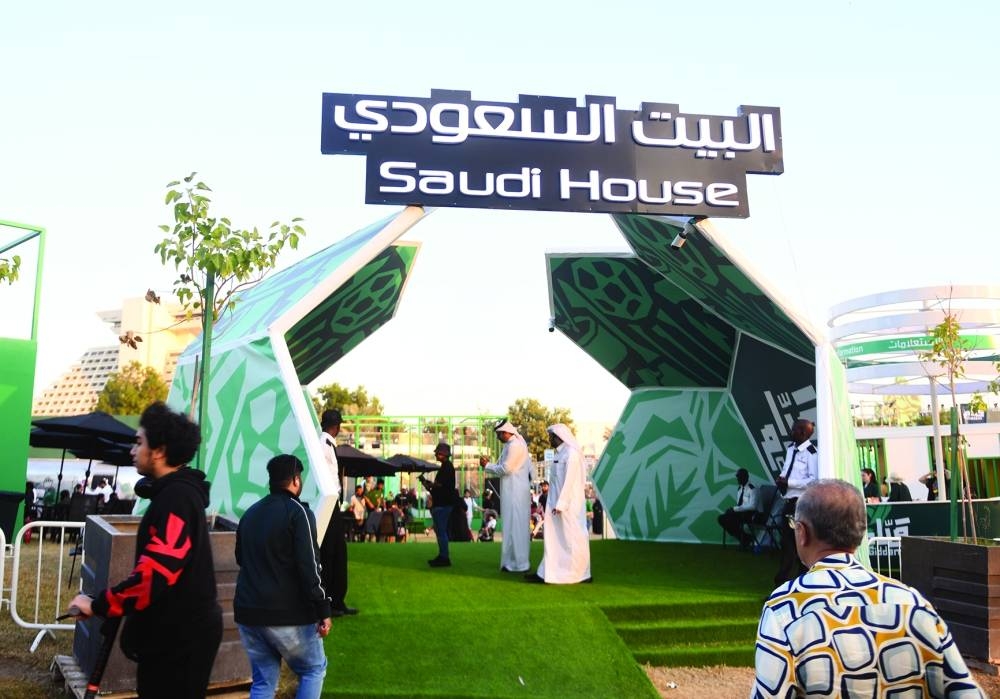 At Saudi House. PICTURE: Shemeer Rasheed