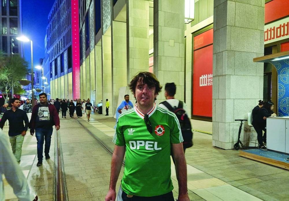 Dean from Ireland exploring the MDD. PICTURES: Joey Aguilar