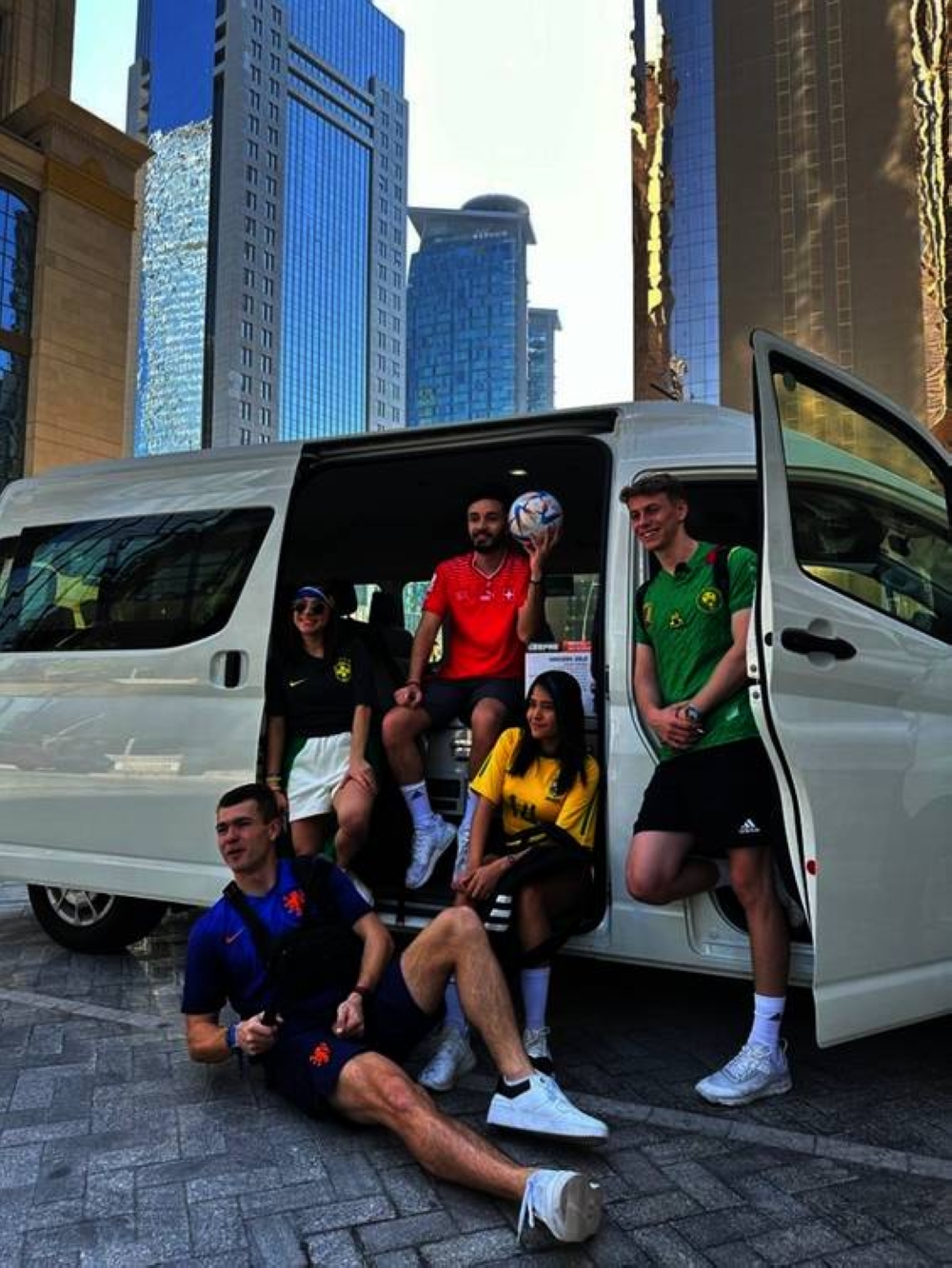 Ben Black, Gabi Martins, Ossy Marwah, Mercedes Roa and Ruben Slot were chosen to take part in Every Beautiful Game – a once-in-a-lifetime opportunity to be in the stands for all 64 matches at international football’s showpiece tournament.