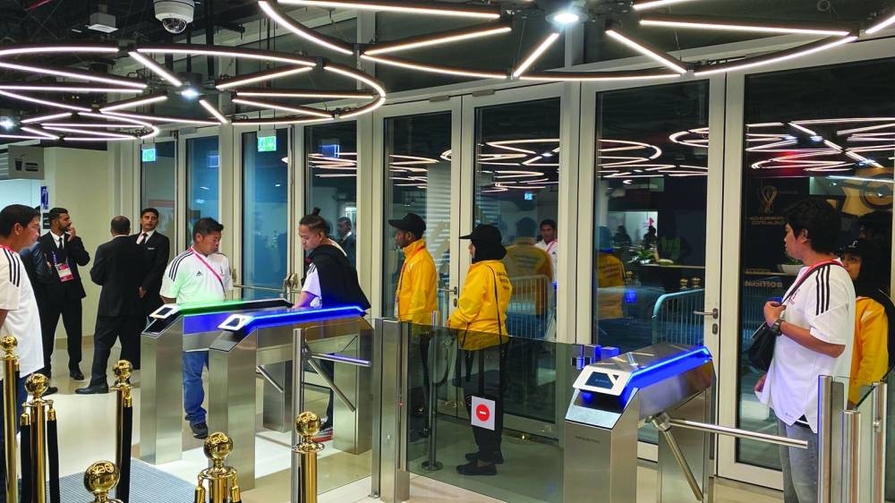 Match Day 'Piror to Open gates to Spectators Internal Turnstiles'