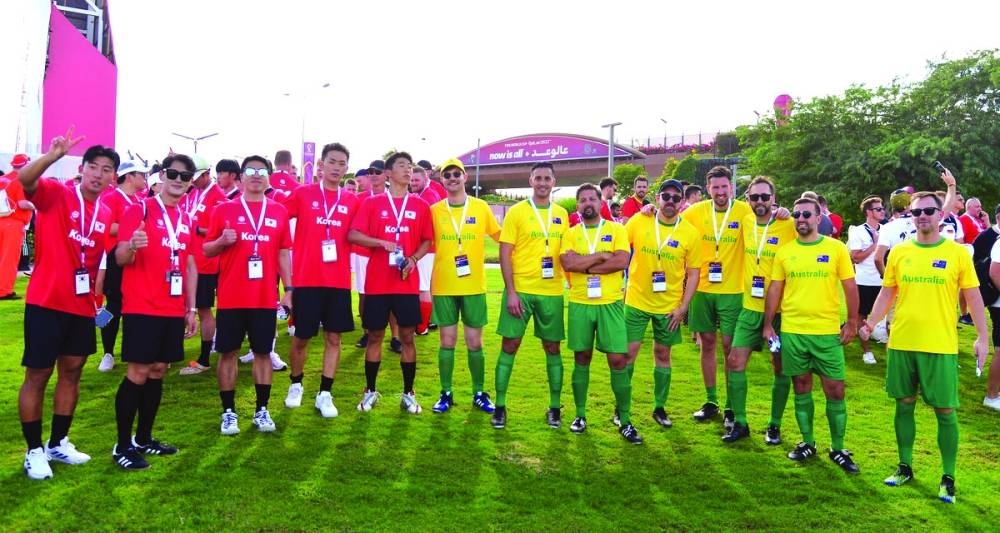 Football fans from 32 teams take part in the tournament. PICTURE: Shaji Kayamkulam.