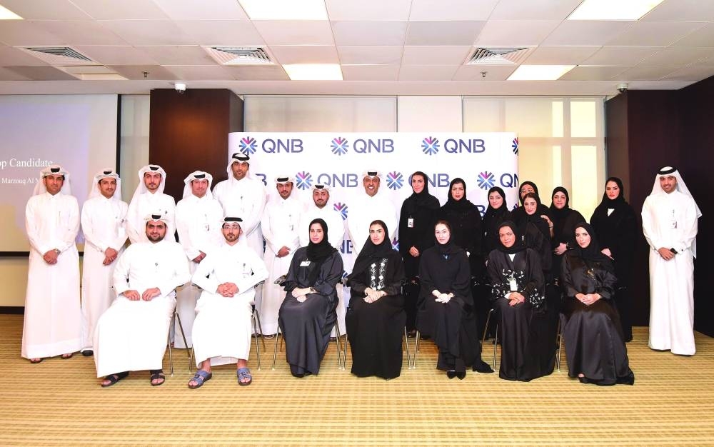 QNB Emerging Leaders Programme aims to identify and develop the bank’s Qatari staff who excel in their current role and who demonstrated the potential to advance to more challenging positions within the Group.
