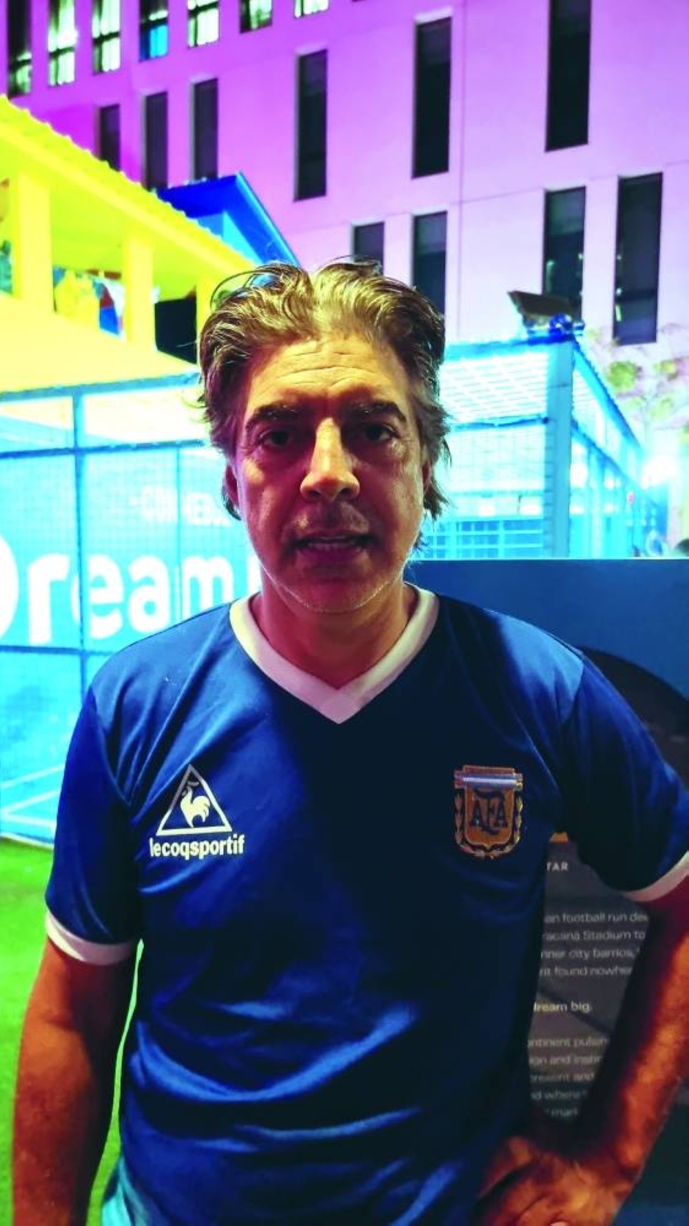 Alex at Msheireb Downtown Doha.