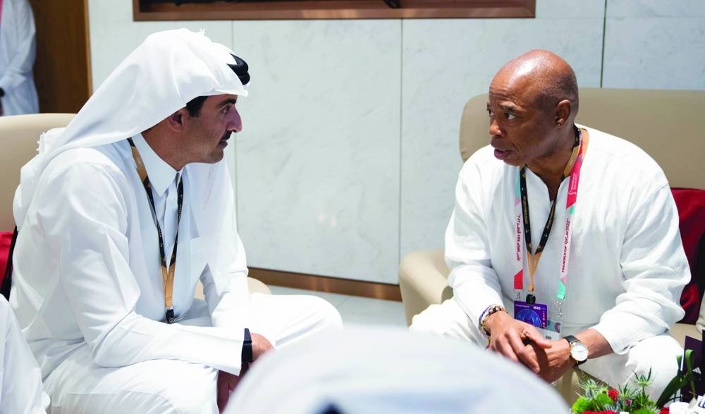 Amir meets New York City mayor
