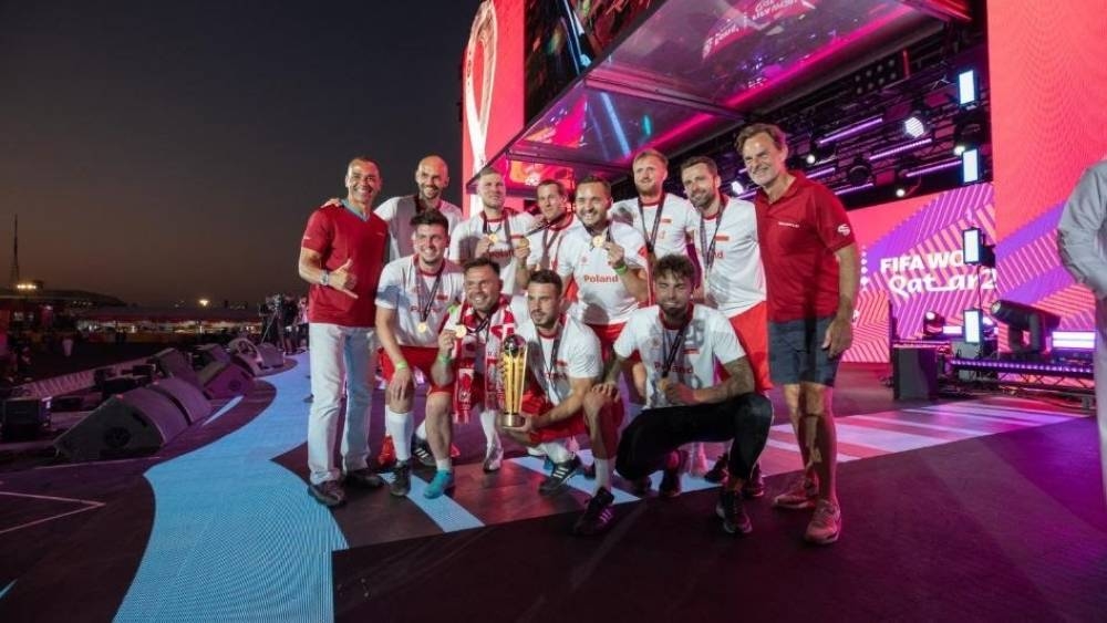 The four-day tournament was held at the FIFA Fan Festival in Al Bidda Park