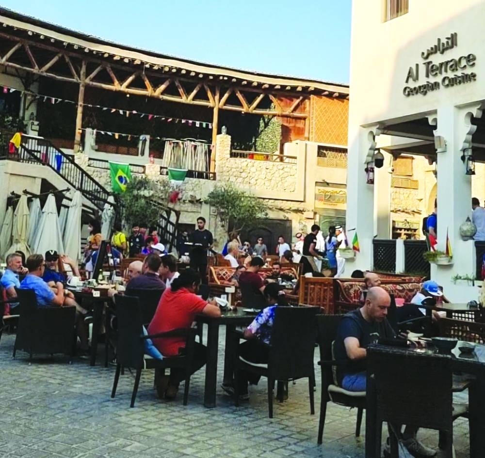 A variety of food offerings in Qatar. PICTURES: Joey Aguilar