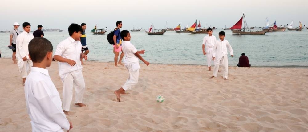 Katara is buzzing with activity thanks to its multiple attractions.