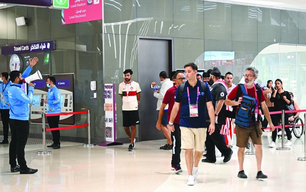 Doha Metro staff are being praised for their outstanding service. PICTURES: Shaji Kayamkulam