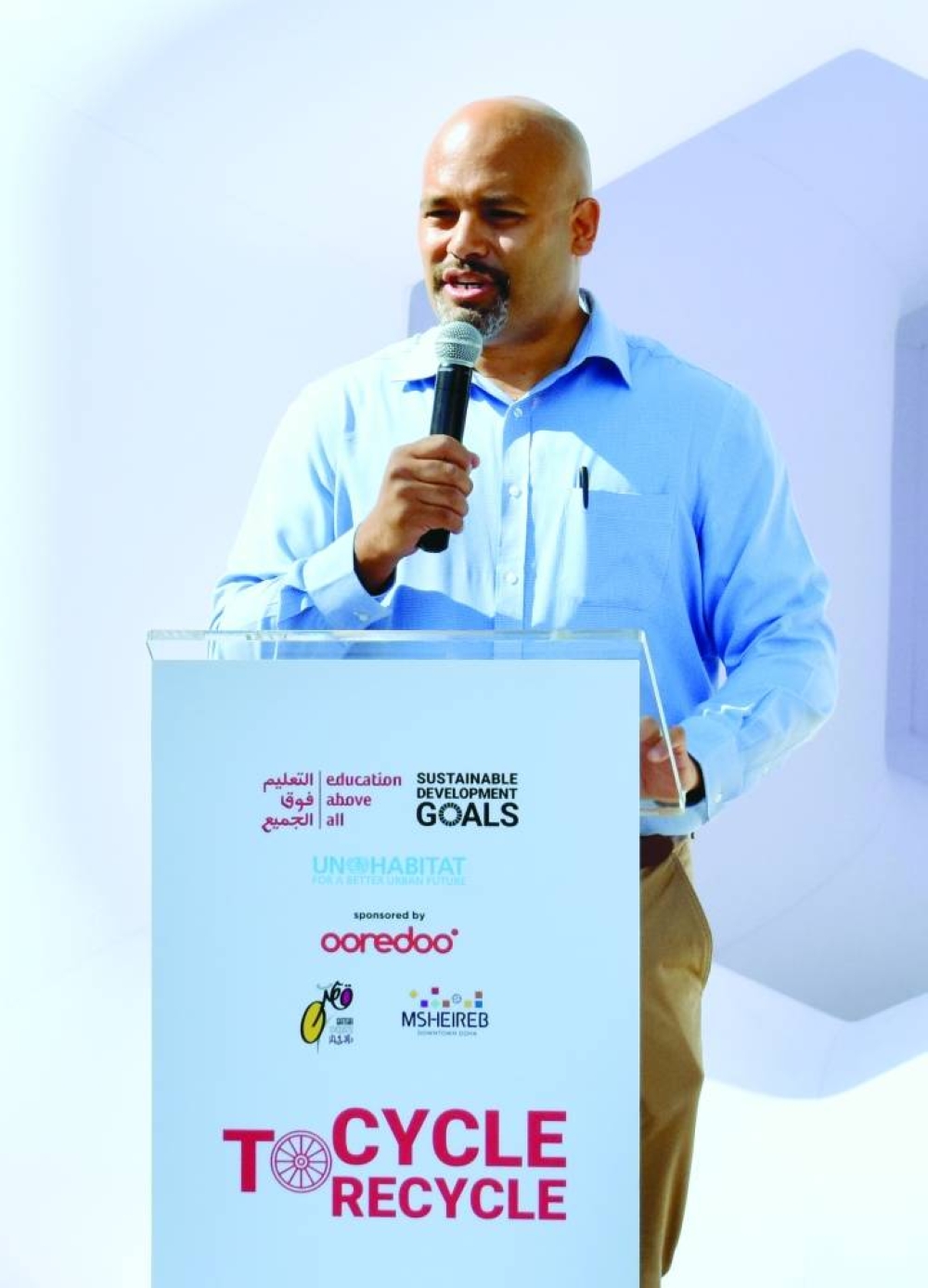 George Tavola at the event.