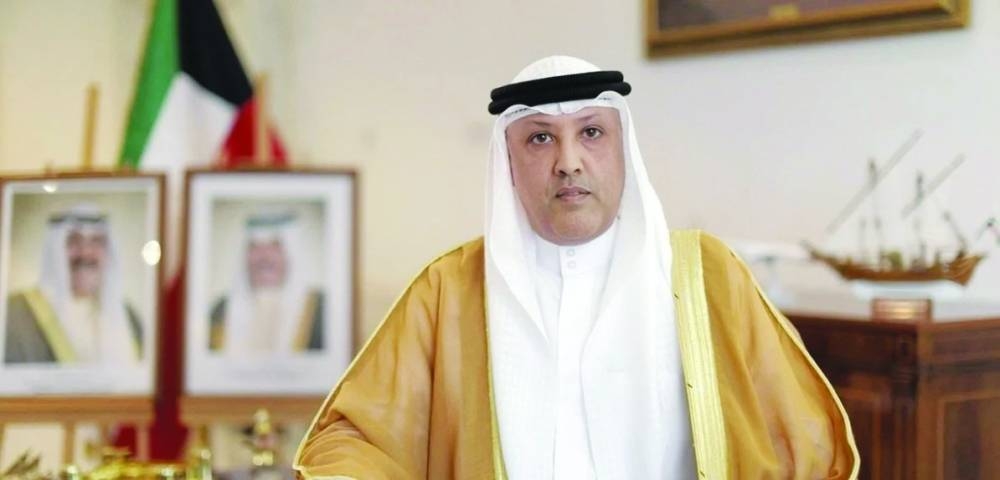 Kuwait's ambassador in Doha Khaled bin Badr al-Mutairi 