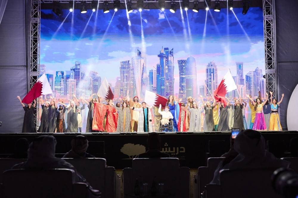 Artistes perform during the opening ceremony of the second edition of Dreesha Performing Arts Festival (supplied picture).