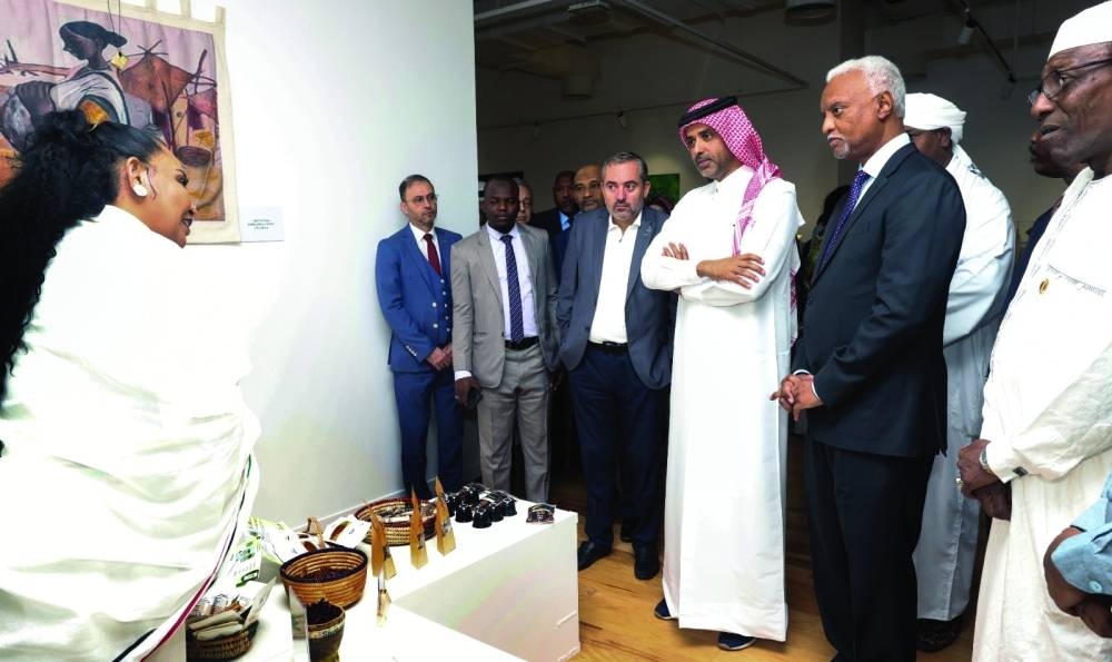 Snapshots from the two exhibitors