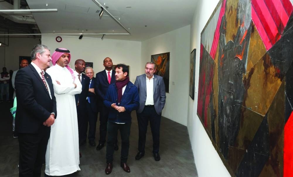 Snapshots from the two exhibitors