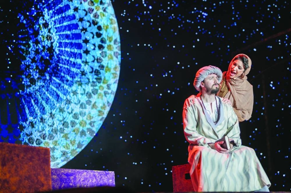 Stills from Rumi: The Musical 
