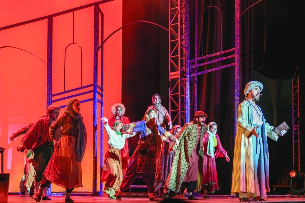 Stills from Rumi: The Musical 