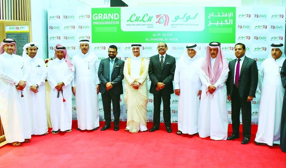 Glimpses from the opening of the new LuLu outlet in Al Dhakhira, Al Khor. PICTURES: Thajudheen