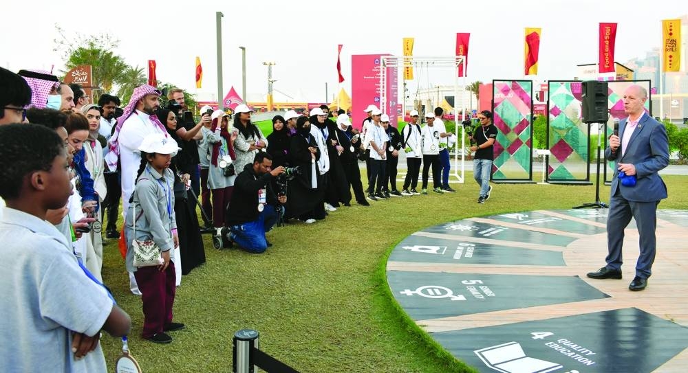 One of the activities of the concluding event. PICTURE: Thajudeen