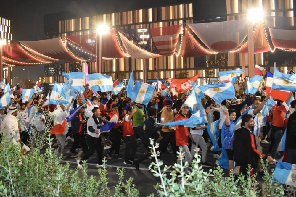 Doha stayed awake Sunday night to celebrate Argentina's winning the FIFA World Cup Qatar 2022, with festivities at Lusail Boulevard, Doha Corniche and Souq Waqif, among other locations.
PICTURES: Thajudheen and supplied 