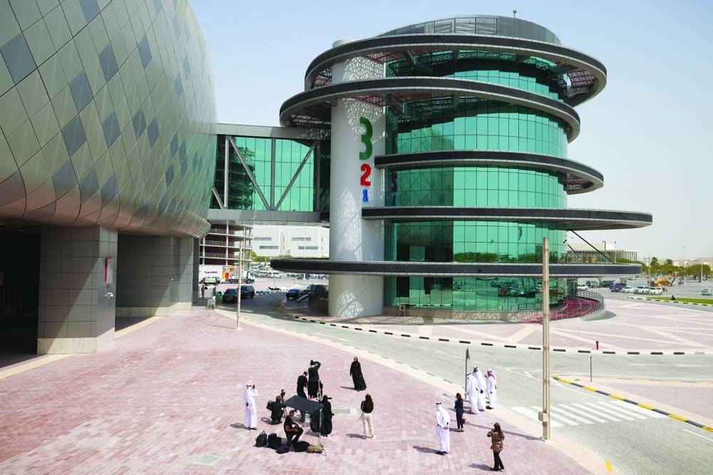 3-2-1 Qatar Olympic and Sports Museum. PICTURE: David Levene