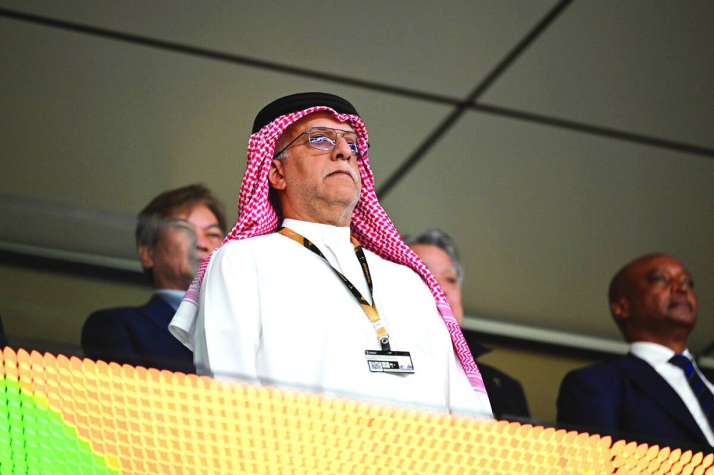 Asian Football Confederation (AFC) president Sheikh Salman bin Ebrahim al-Khalifah