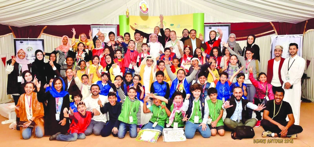 Some of the participants and officials at the QDA-organised camp.