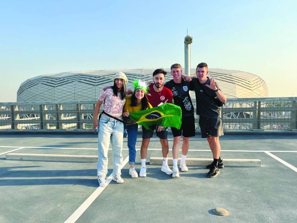 The five social media stars attended all 64 matches of the FIFA World Cup Qatar 2022, through a SC initiative.