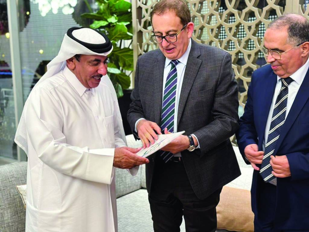 The ceremony was attended by HE the Minister of Transport Jassim Seif Ahmed al-Sulaiti.