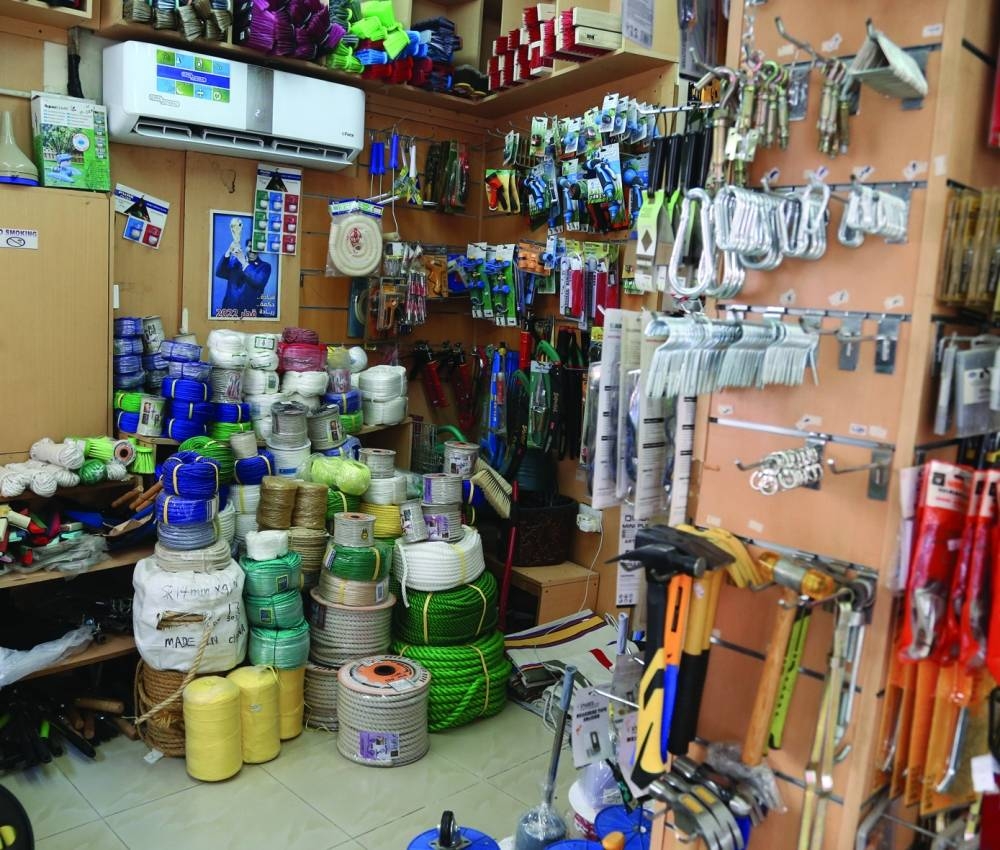 Equipment needed for camping include an electricity generator, portable cabins, tents and other furnishing items.