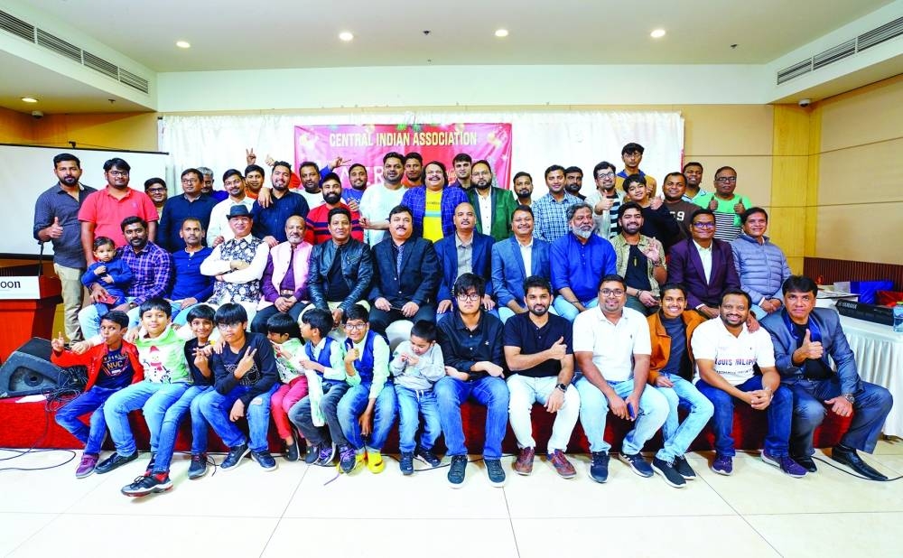 Some of the participants pose for a group photo.