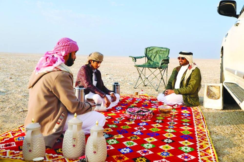 Morning sitting before the start of the competition