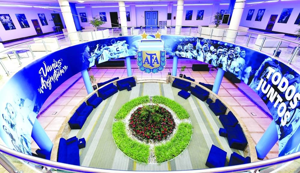 The QU campus was the base camp for the La Albiceleste for both accommodation and practice during the World Cup.