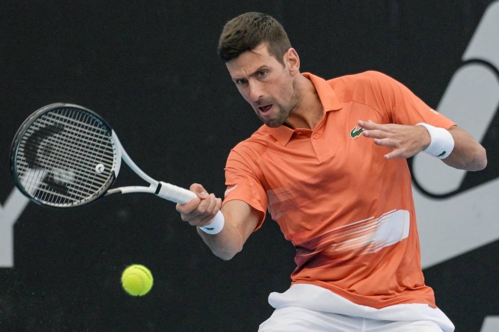 "I saw it, but I don't think it's official yet, so when it's official we can speak about it," the Serbian 21-time Grand Slam winner said in Adelaide, where he is preparing for the Australian Open. (AFP)
