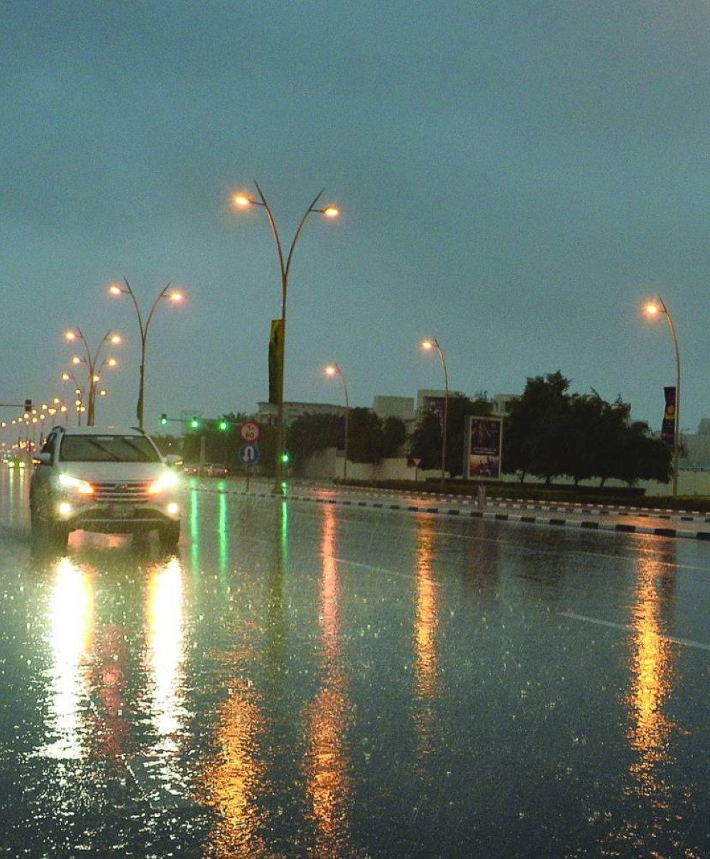 ​​​​​​​Rainy scenes from various parts of Doha Friday. PICTURES: Shaji Kayamkulam