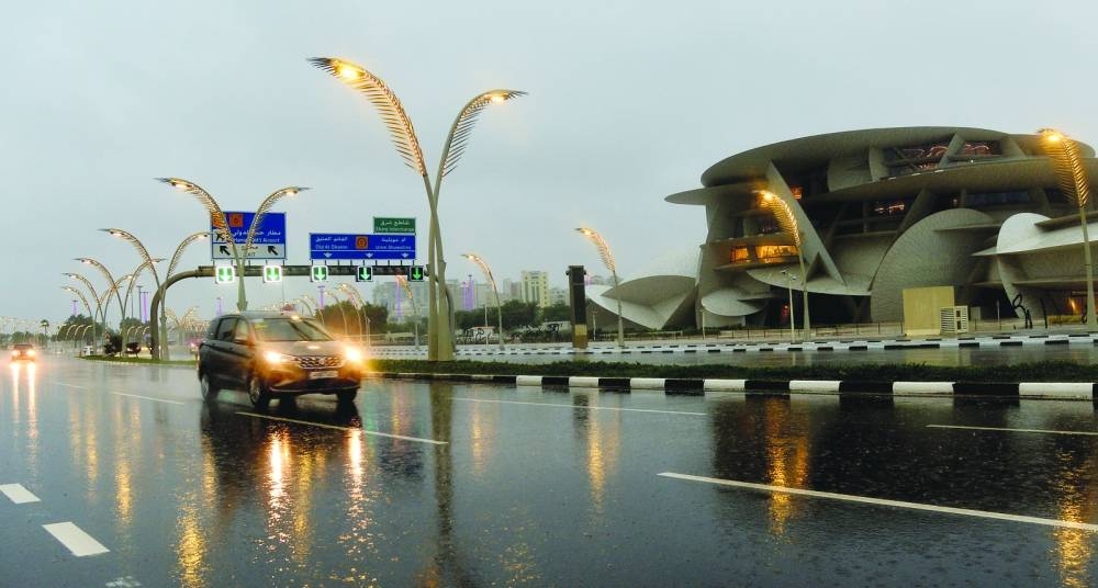 ​​​​​​​Rainy scenes from various parts of Doha Friday. PICTURES: Shaji Kayamkulam