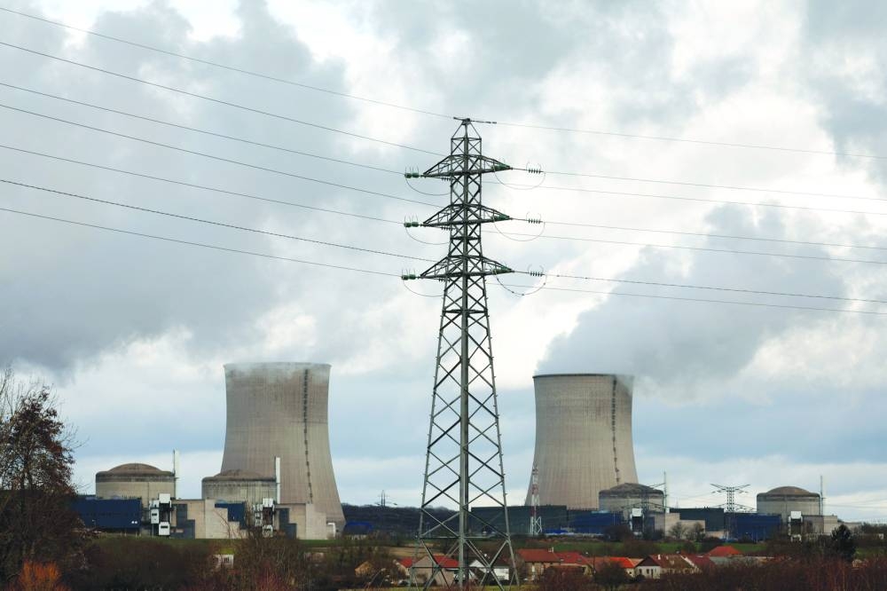 File photo: A general view shows the cooling towers and the reactors of the Electricite de France (EDF) nuclear power plant in Cattenom.
