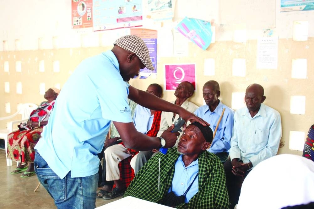 From the ‘Ibsar Camp for Combating Blindness’ in Tanzania.
