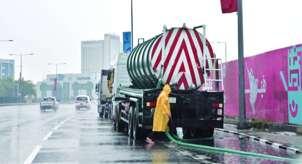 Rain in Doha and other places. PICTURES: Shaji Kayamkulam and QNA