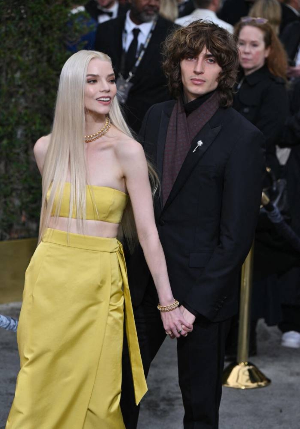  Anya Taylor-Joy and actor Malcolm McRae