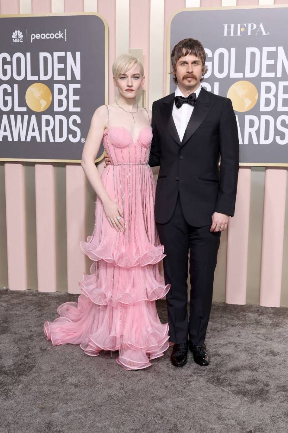  Julia Garner and Mark Foster 