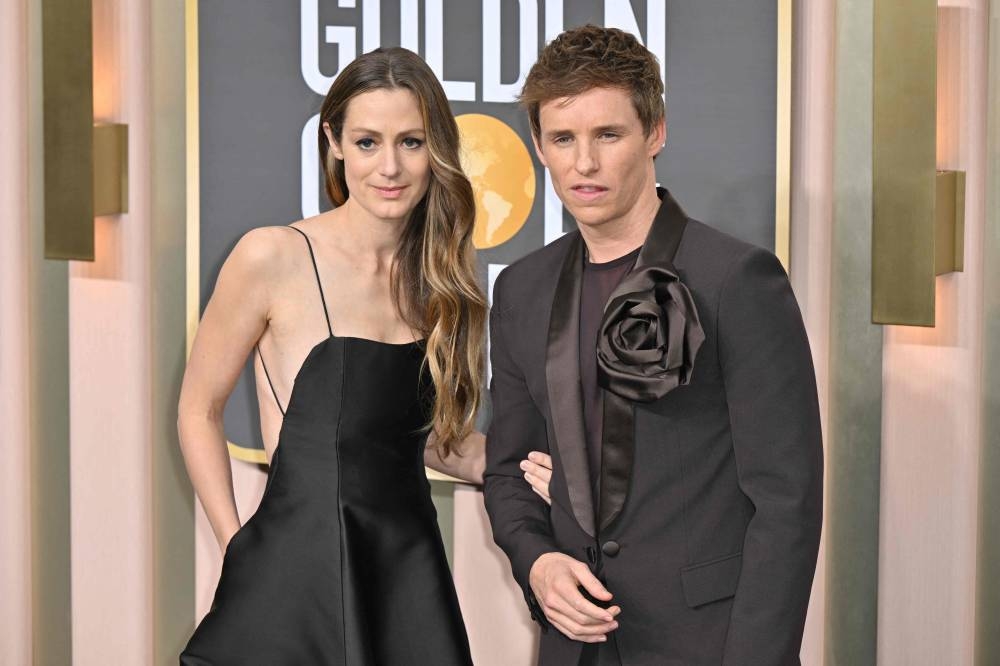 Eddie Redmayne and his wife Hannah Bagshawe