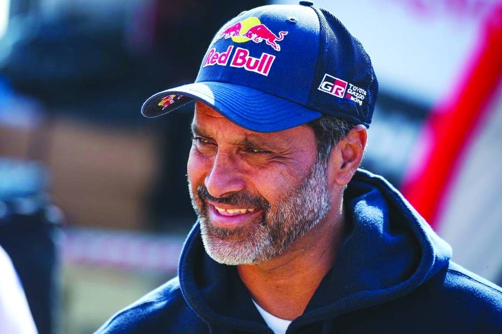 Nasser al-Attiyah holds a one hour 21 minutes advantage over Lucas Moraes.