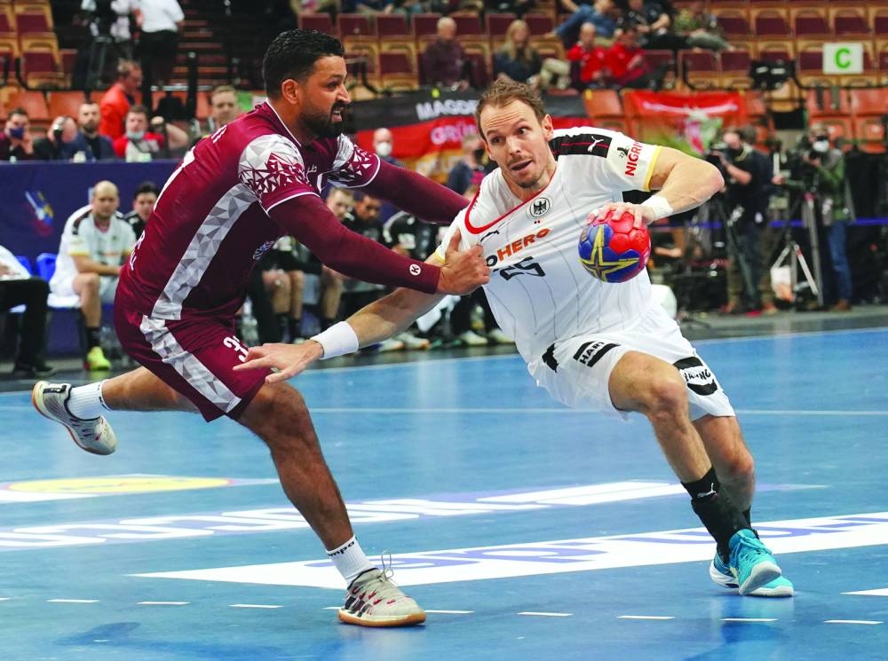 Asian champions Qatar yesterday went down fighting to European heavyweights Germany 27:31 in their opening match in the 2023 IHF World Men's Handball Championship. At the Spodek Arena in the southern Polish city of Katowice, Qatar tried to make a fierce comeback after trailing 13:18 in the first half, but a 14:13 scoreline in the second half in favour of Al Annabi couldn’t prevent a defeat for the 2015 runners up. Qatar will play their next match tomorrow against Algeria, before taking on Serbia in their final Group E clash two days later. A total of 32 teams are competing at the 28th World Championship which is being co-hosted by Poland and Sweden.