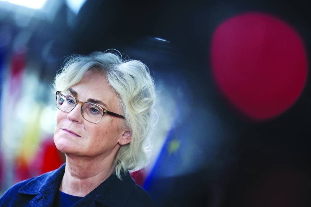 CONTROVERSY: Christine Lambrecht said she has asked Chancellor Scholz to relieve her of her duties.