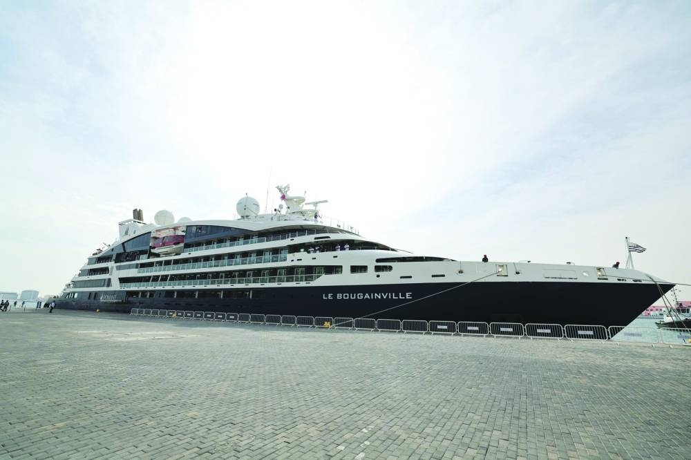 'Le Bougainville' at Doha Port