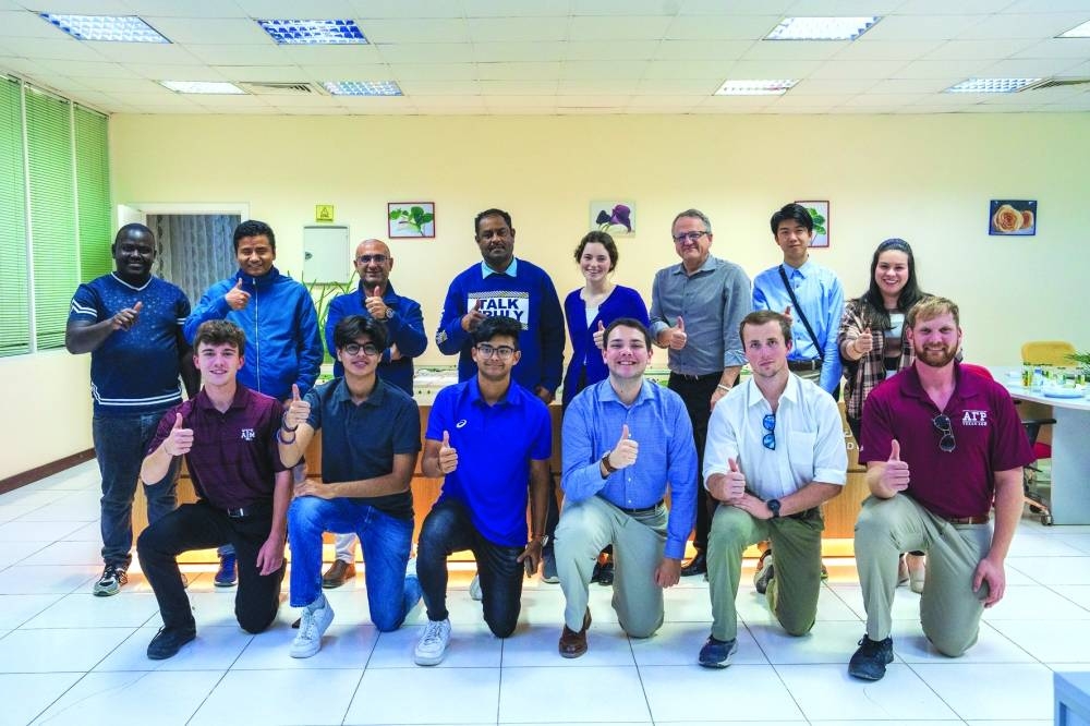 Les étudiants du campus principal de la Texas A&M University découvrent la vie au Qatar