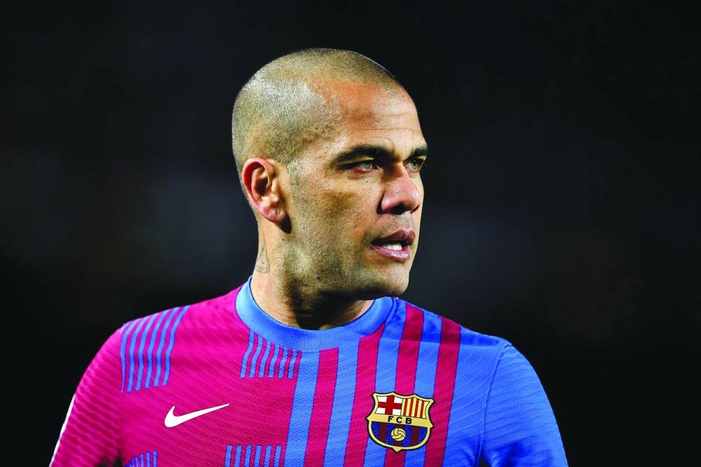 (FILE PHOTO) Dani Alves. (AFP)