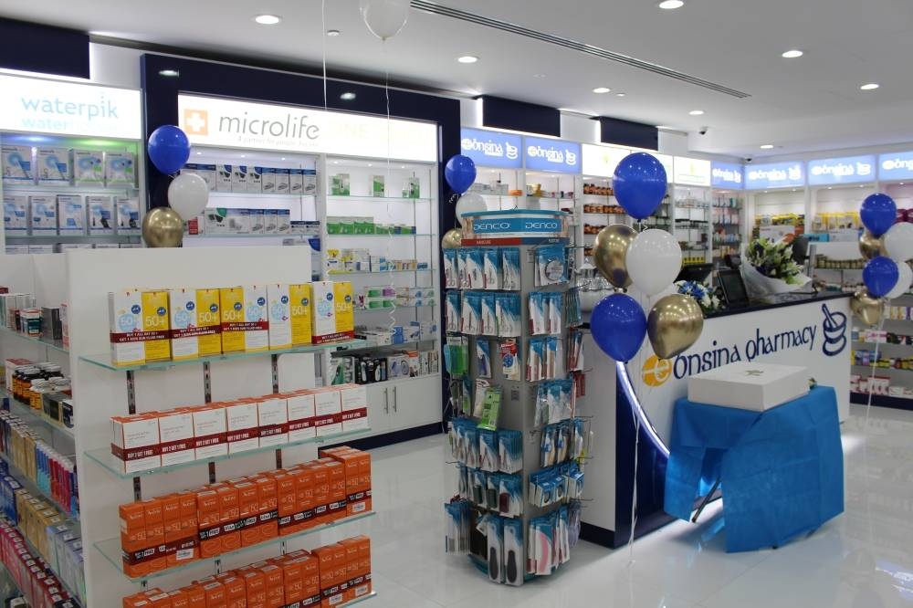 A view of the outlet